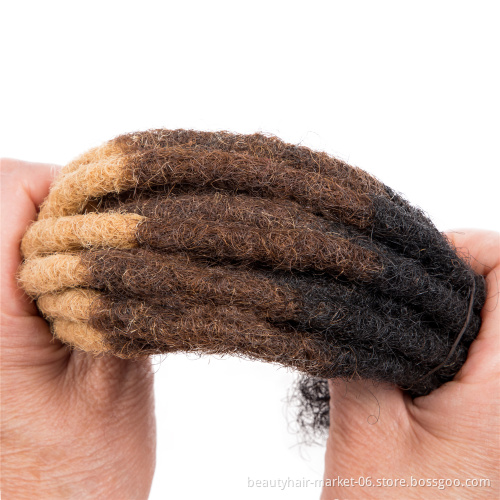 BLT human dread loc hair extension vendors wholesale factory price dreadlock extensions human hair afro kinky locs